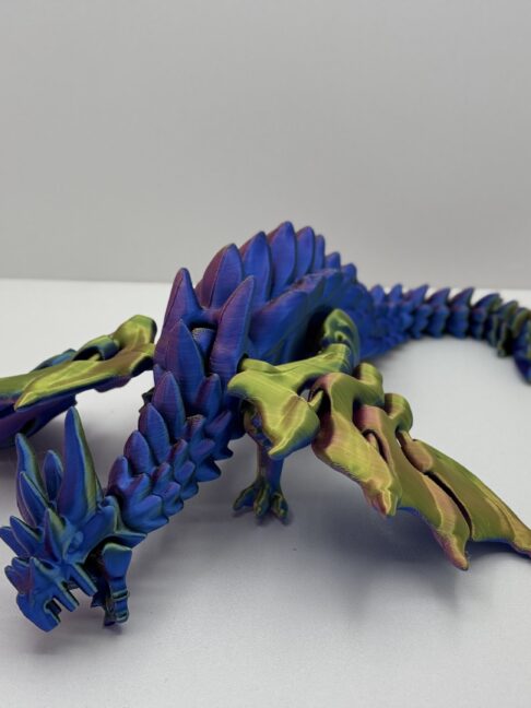 Dragon with wings