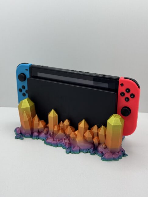 Nintendo dock stand “Crystals”